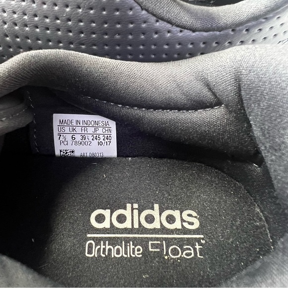 Adidas Ortholite Float Daily QT Clean Womens Basketball Black Size 7.5 - Picture 14 of 16